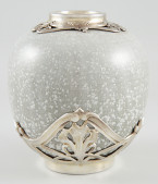 Vase Sevres Silber detail4