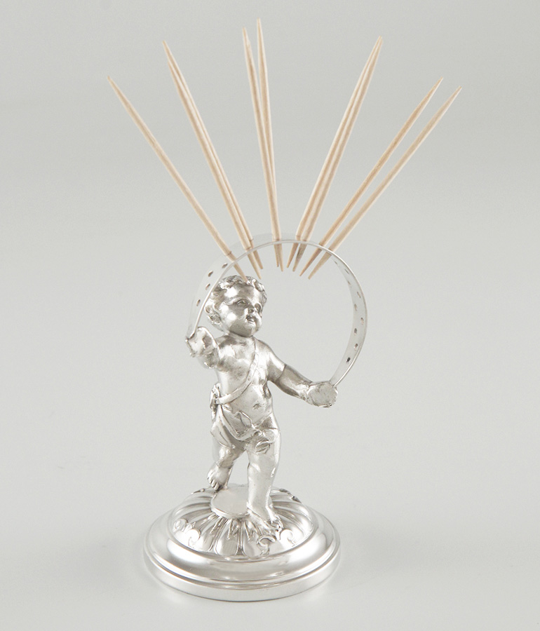 Zahnstocherhalter Putto WMF detail1