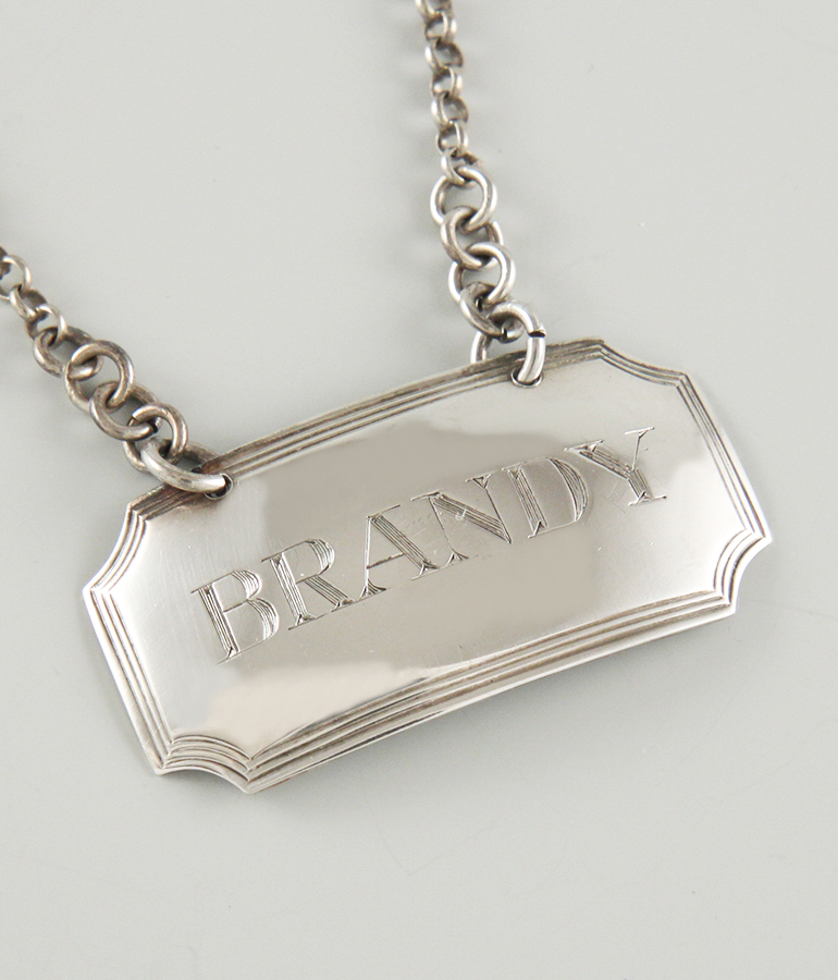 Decanterlabel Brandy 1791 detail1