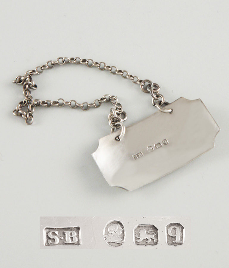 Decanterlabel Brandy 1791 detail2