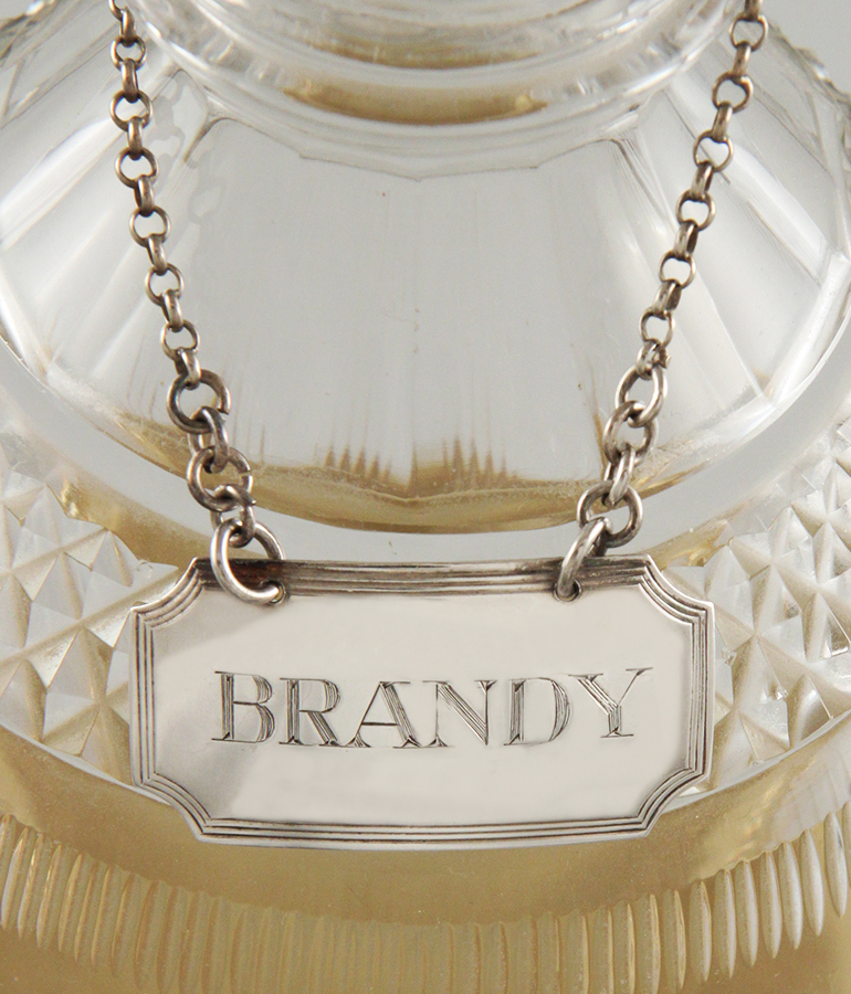 Decanterlabel Brandy 1791