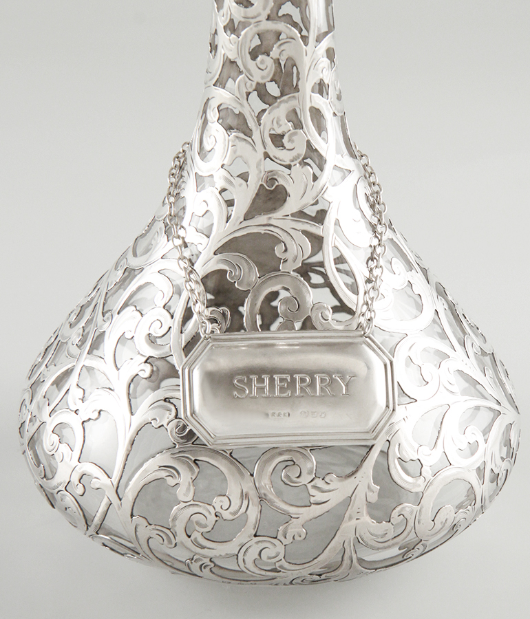 Decanterlabel Sherry detail2a