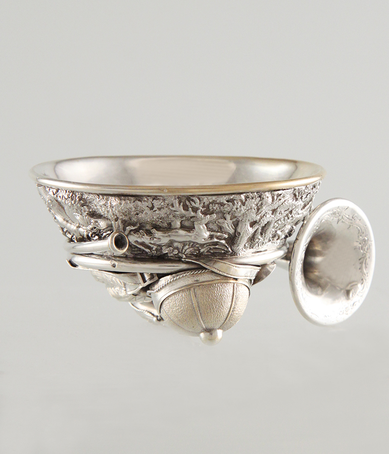 Jagdlicher Sturzbecher detail1