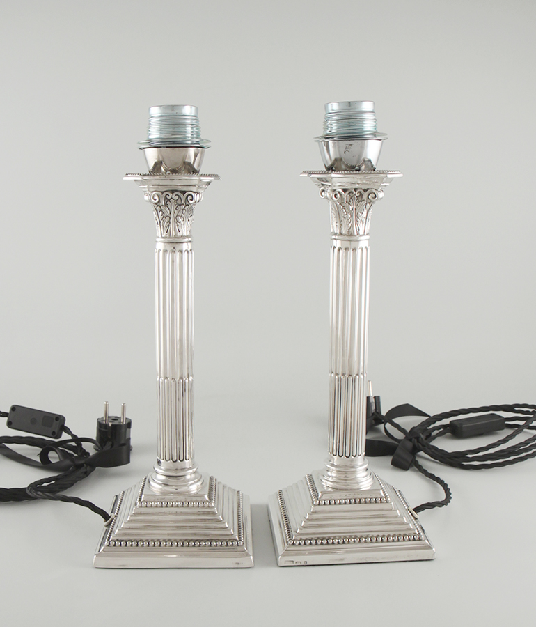 Paar Lampen Portugal detail1